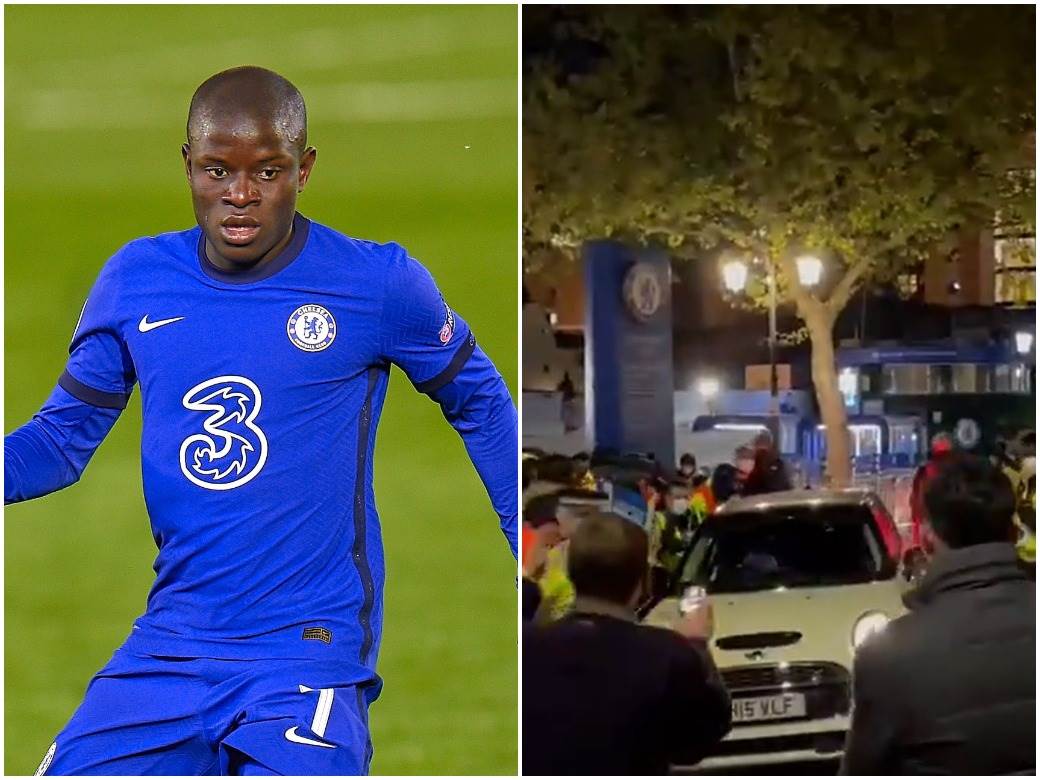  N'Golo Kante automobil koji vozi 