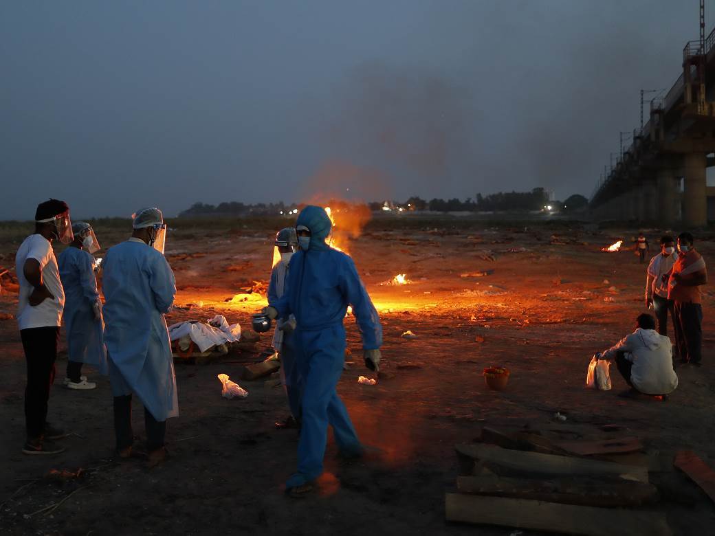  indija novi soj korona virusa  