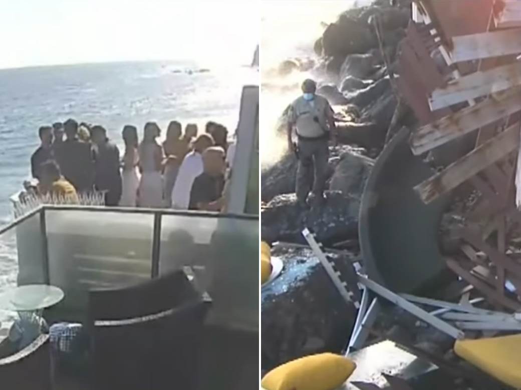  srusila se terasa puna ljudi rodjendan zurka 