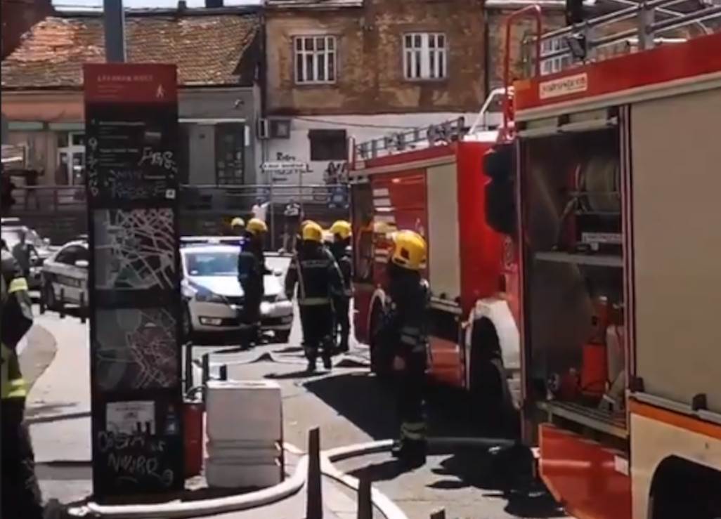  pozar u centru beograda 