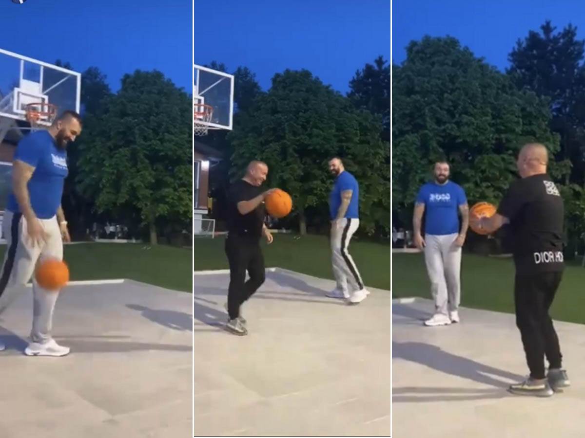  nikola pekovic i djani kosarka 