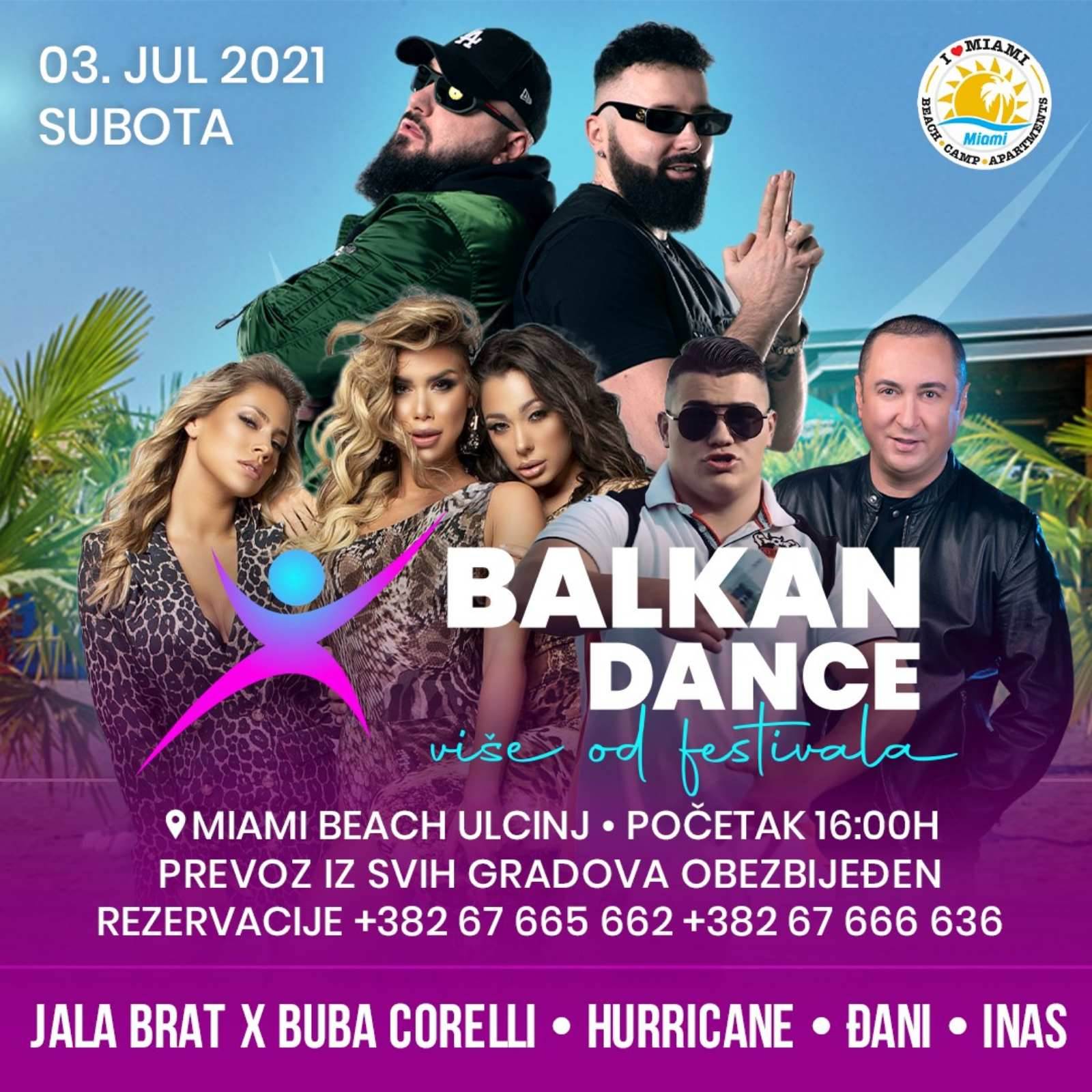  Balkan dance uz potrdu o vakcinaciji gratis karta 