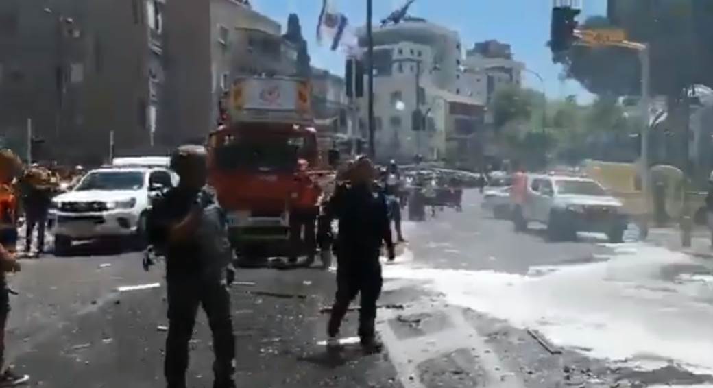  hamas ispalio raketu na civilno naselje u izraelu 