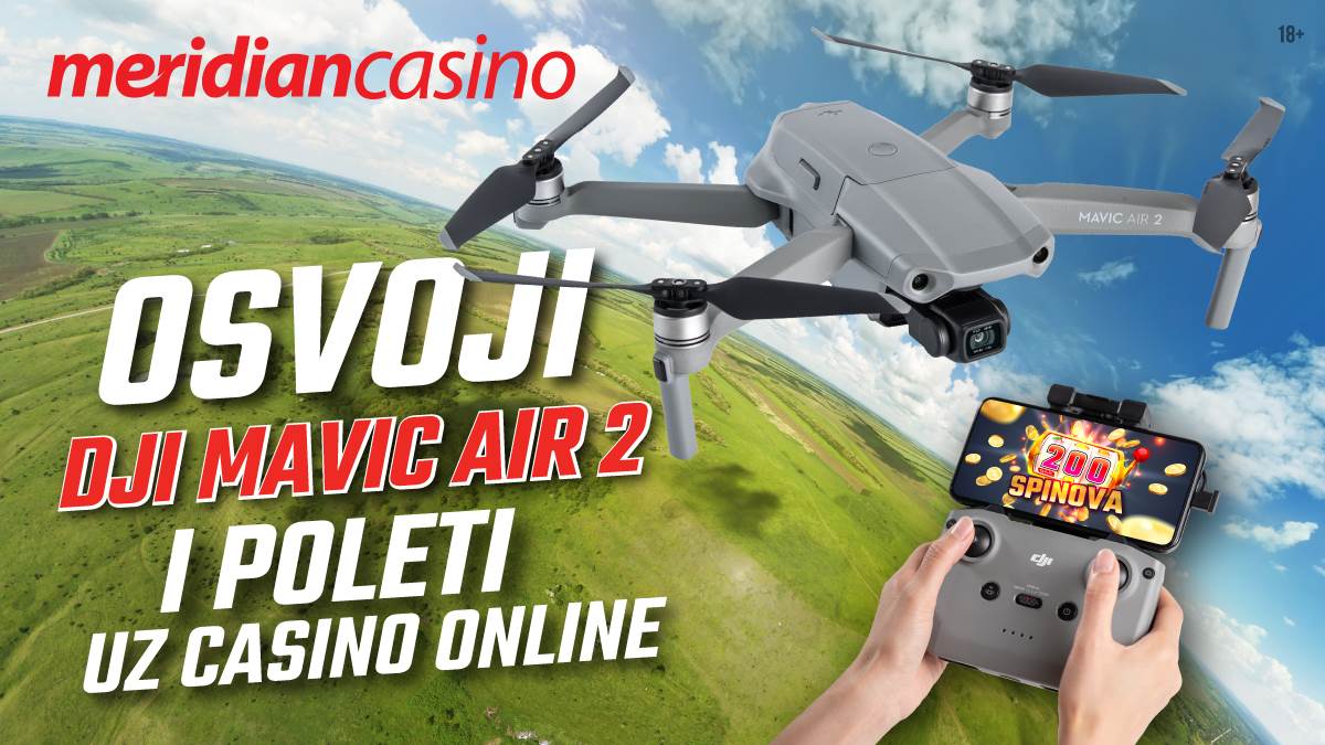  meridian te diže u nebo dron 