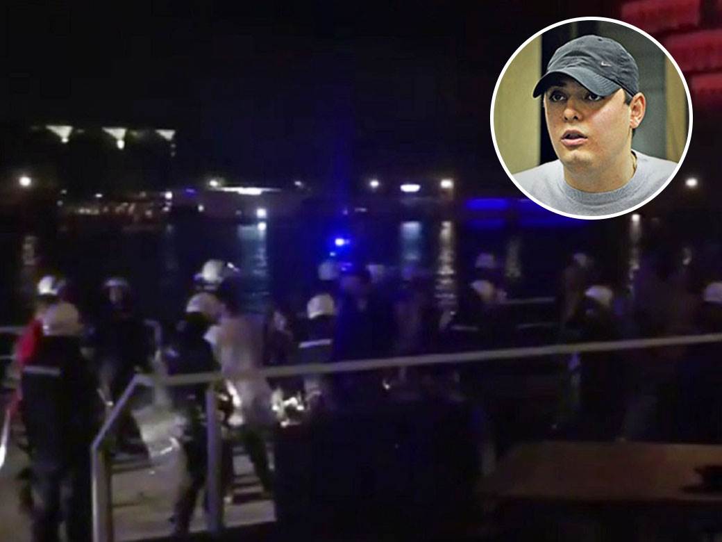  velja nevolja navijaci delije tuca u beton hali 