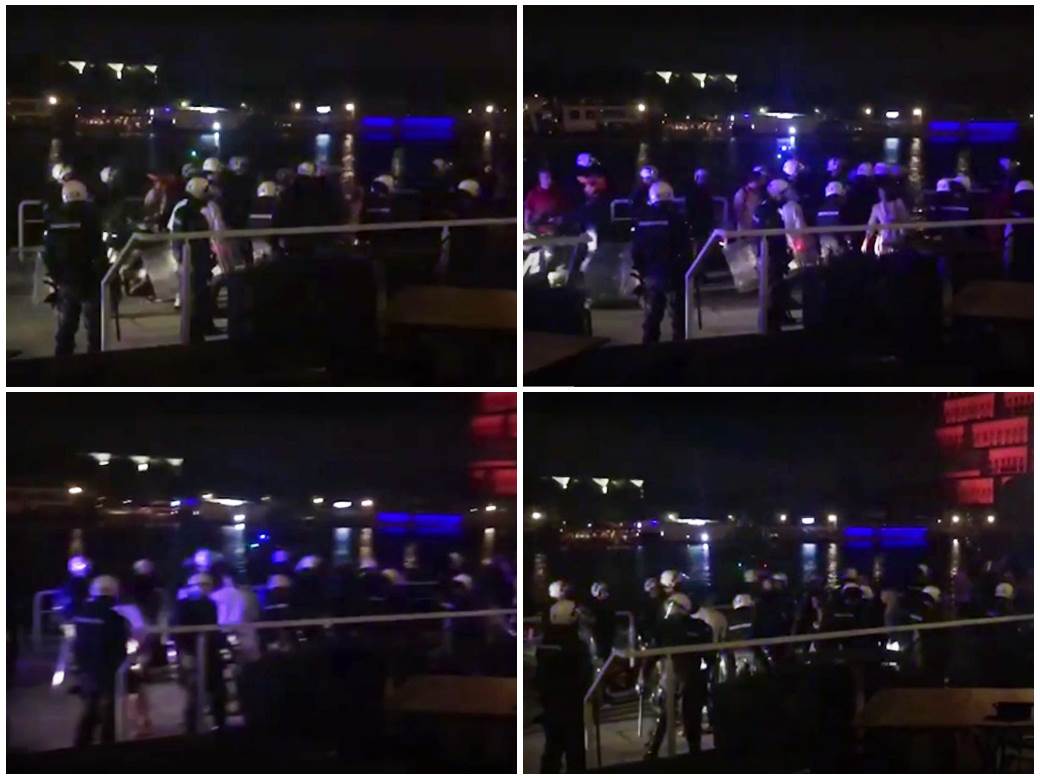  tuca u beton hali u beogradu saslusani huligani 