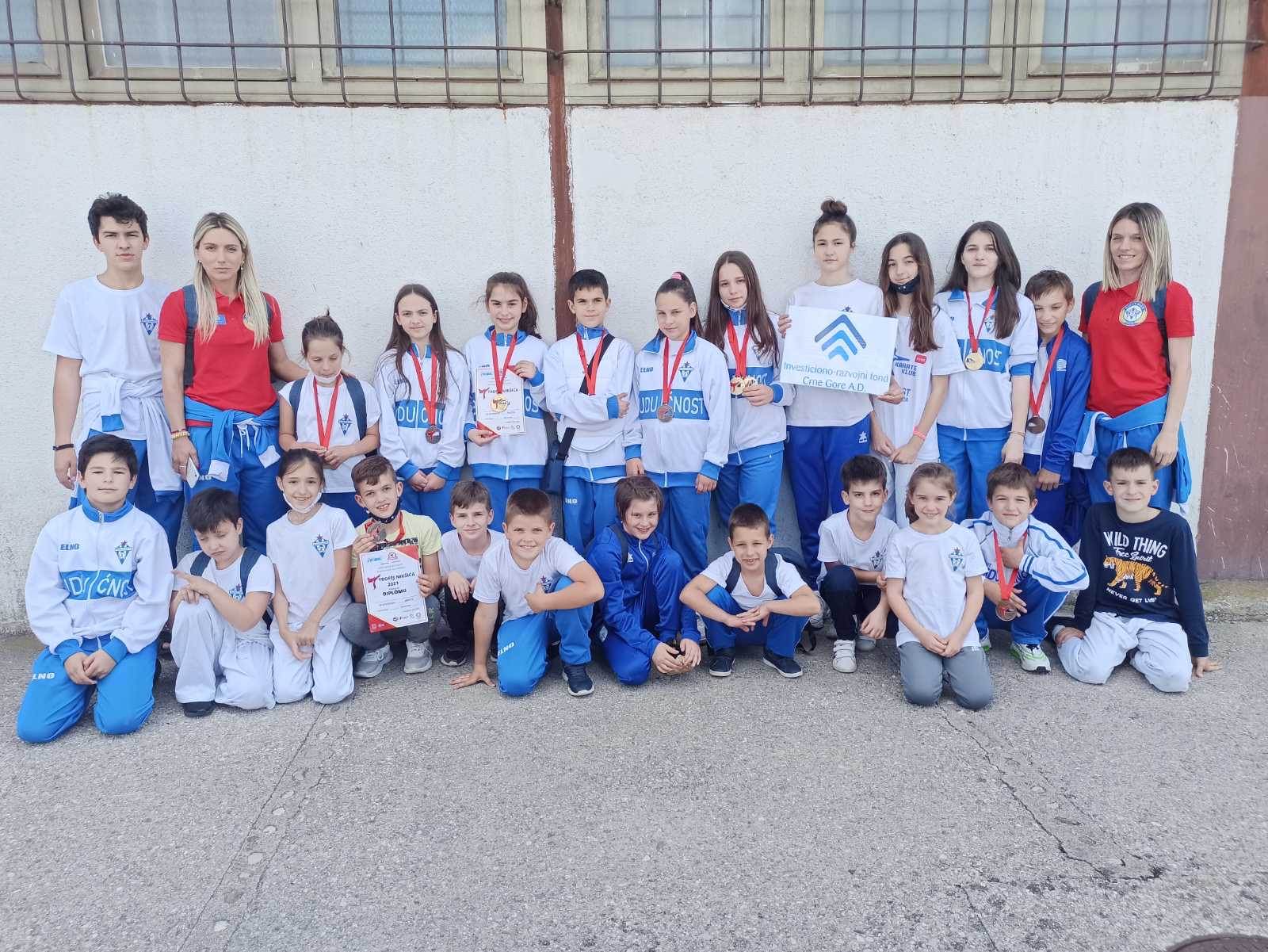  karate klub buduvnost medalje 