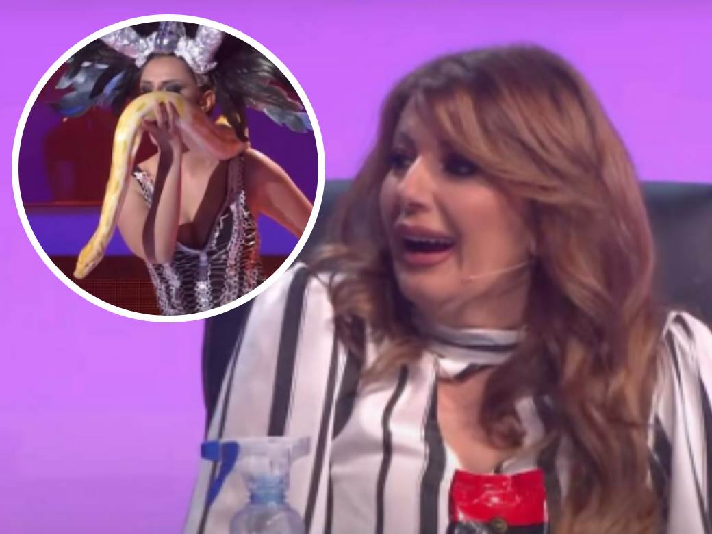  zvezde granda takmicarka sa zmijom 