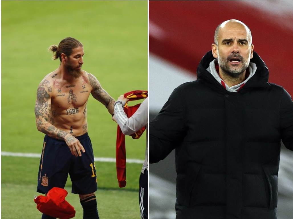  serhio ramos gvardiola real madrid 