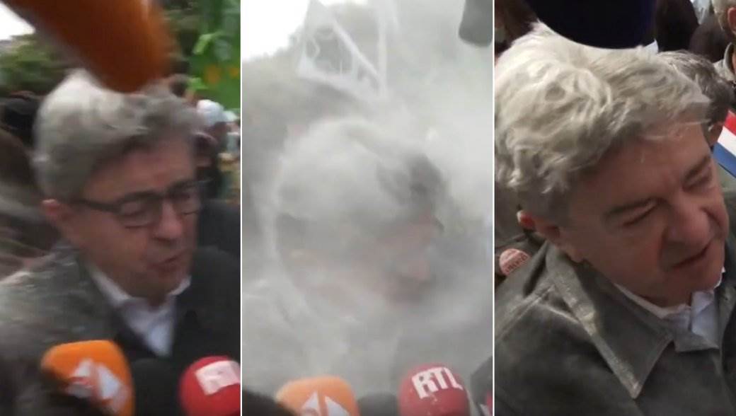  politicaru iz francuske bacili brasno u lice 
