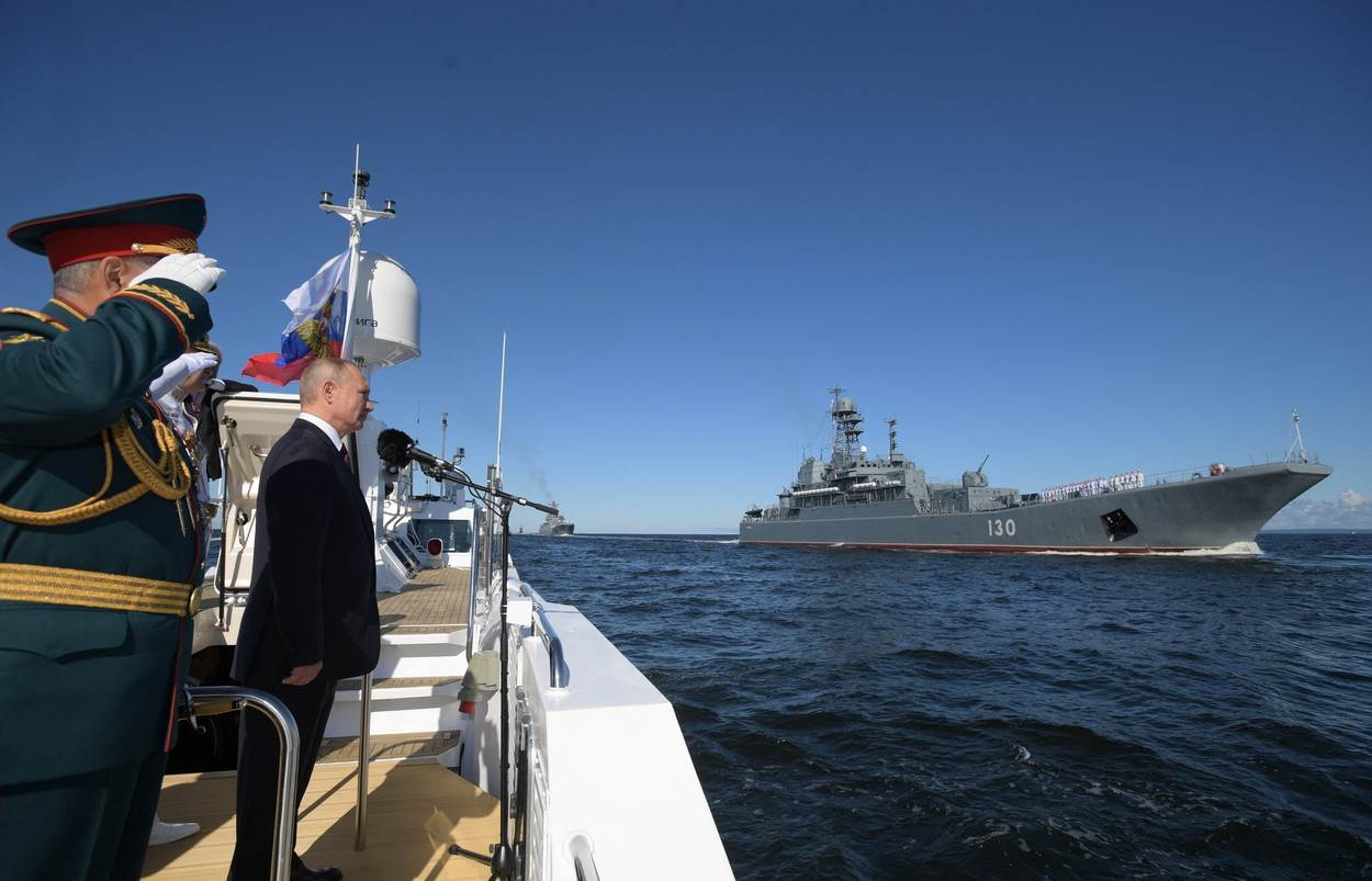  To što su ruski ratni brodovi u Mediteranu nema za cilj sukob sa snagama Alijanse. 