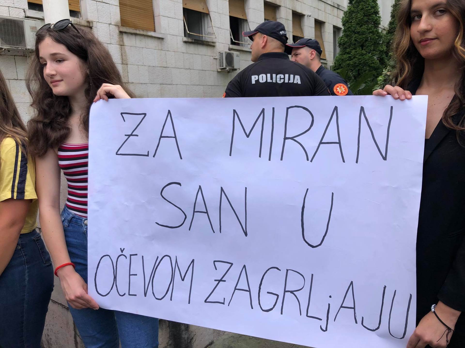  protest u podgorici tomas boskovic 