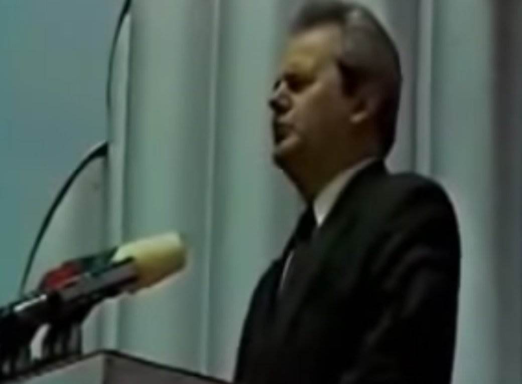  slobodan milosevic hag govor 