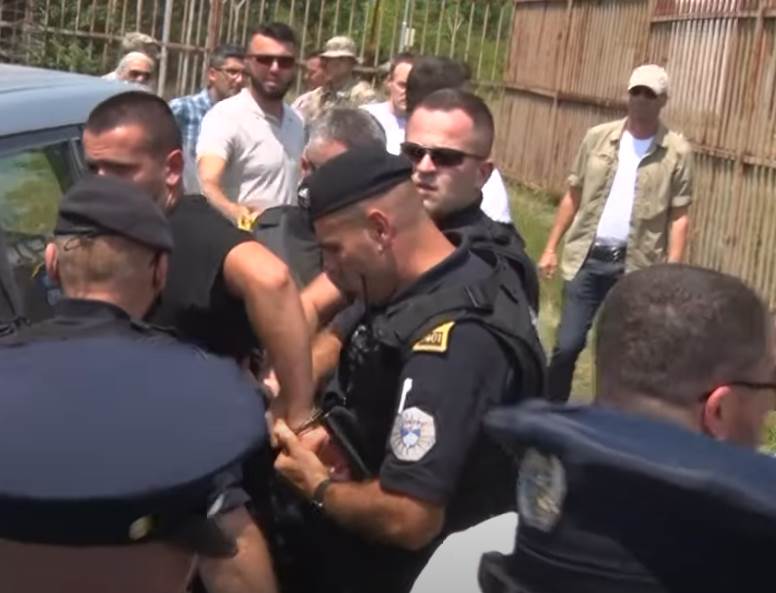  risto jovanovic uhapsen na kosovu  