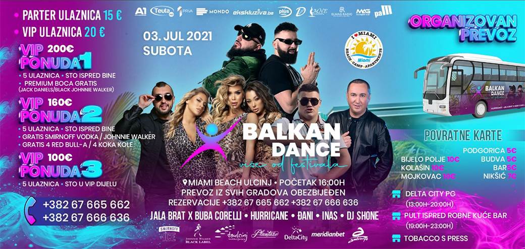  balkan dance dodatne ulaznice 