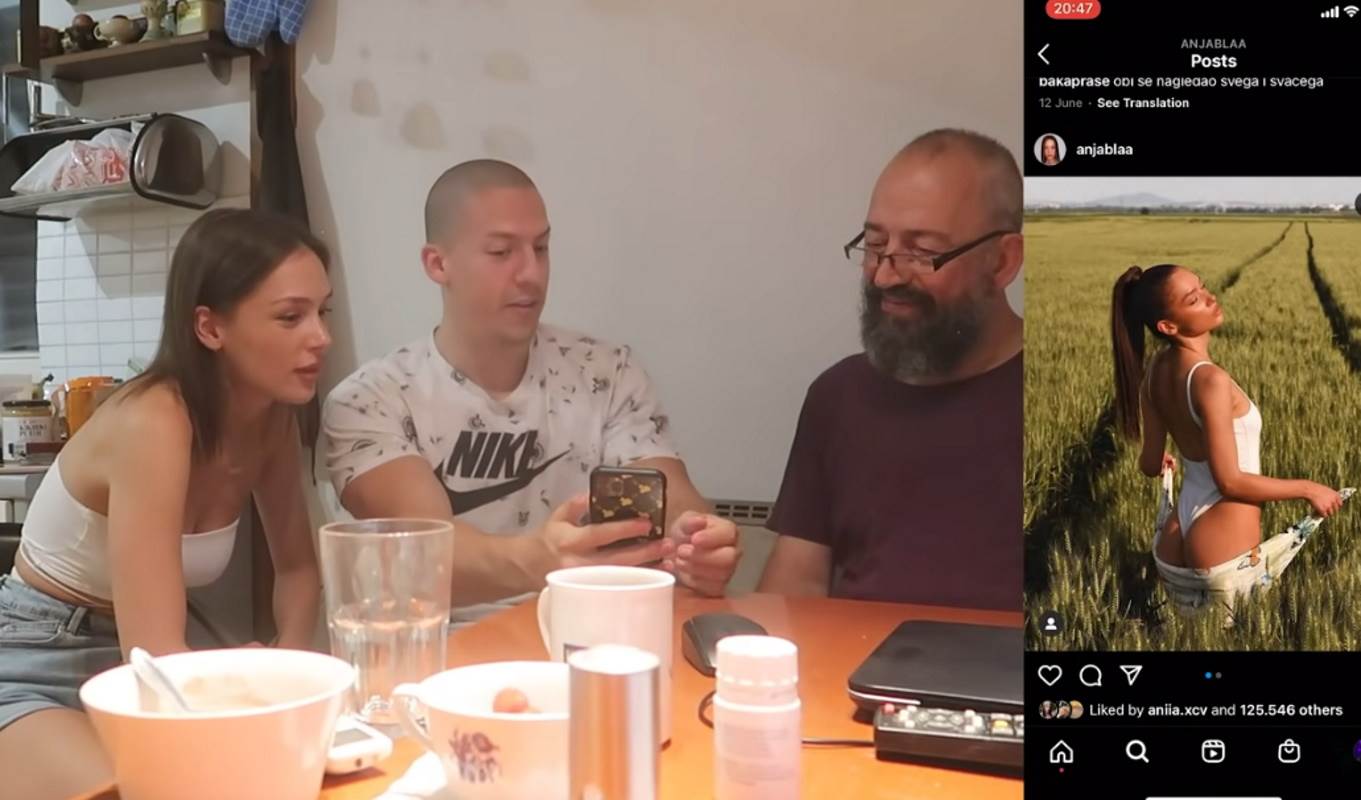  baka prase djevojka otac 