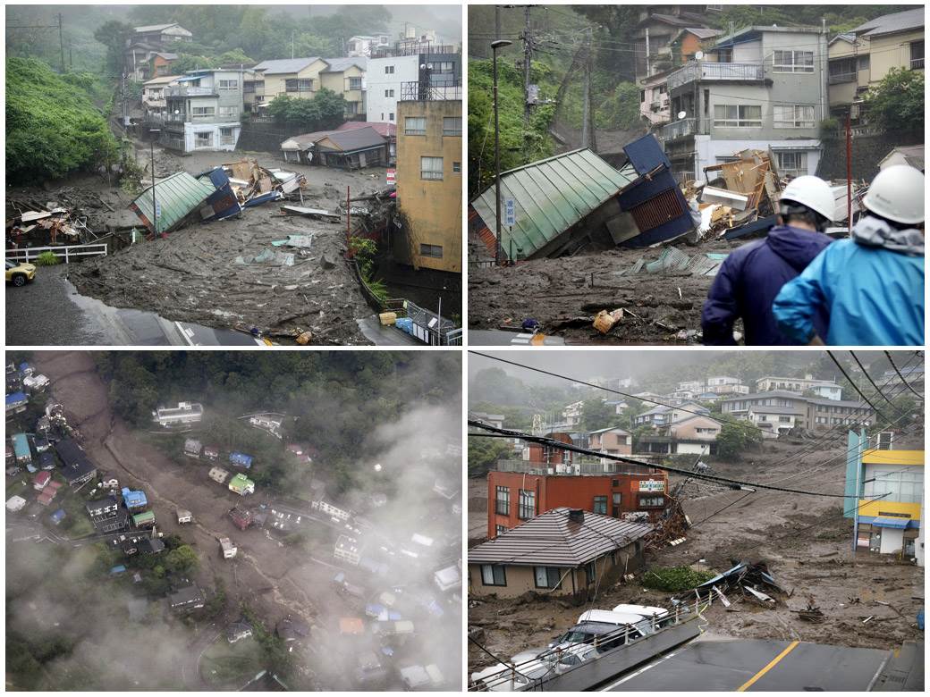  kise pokrenule kliziste blizu tokija 