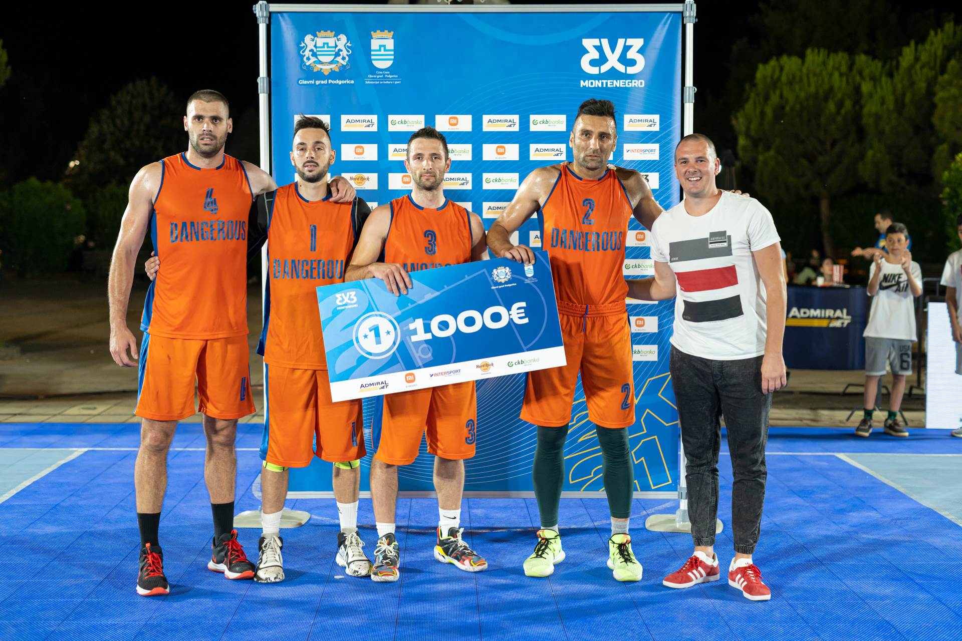  Dangerous je pobjednik basket turnira u Podgorici 