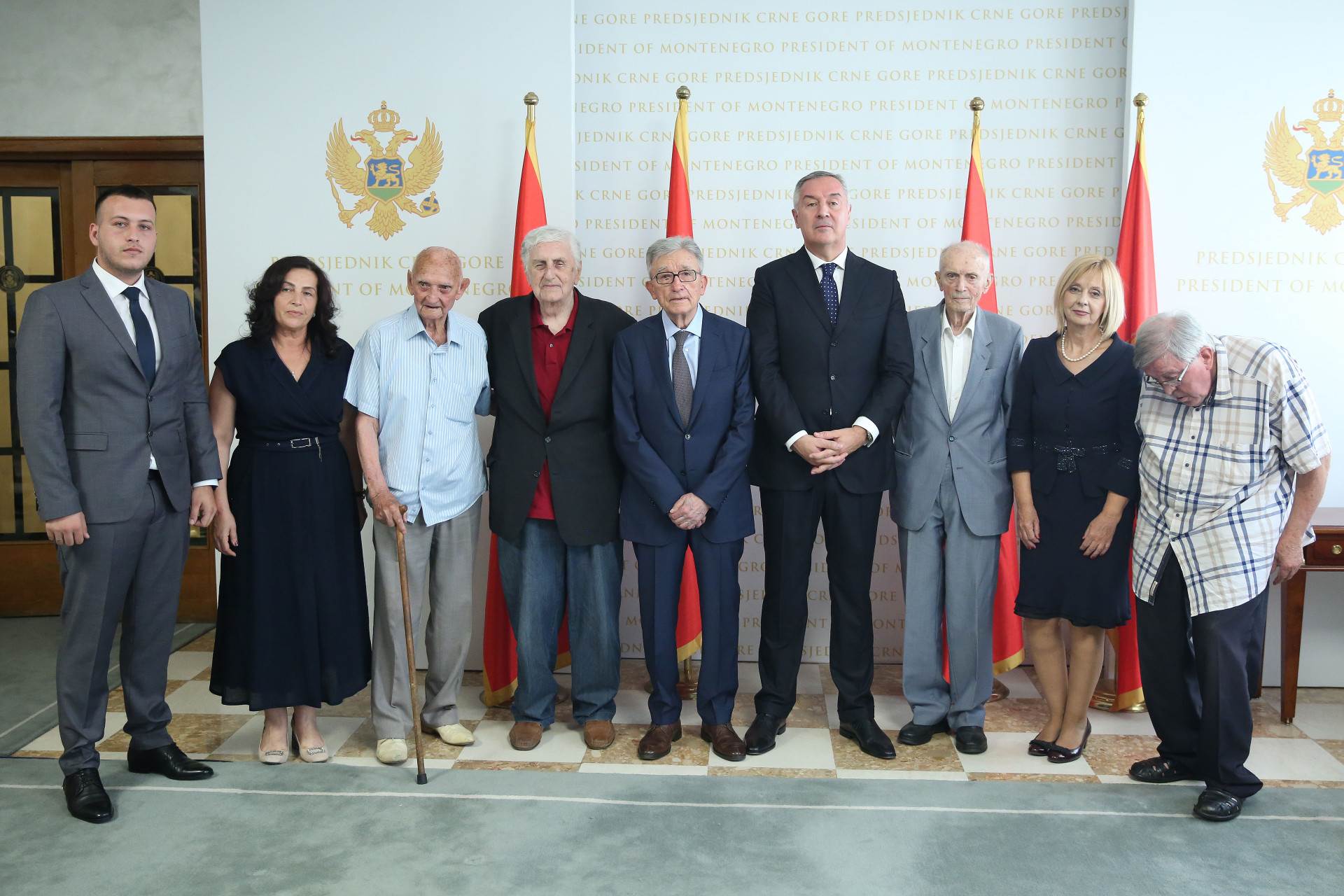  Milo Đukanović uručio urucio odlikovanja 