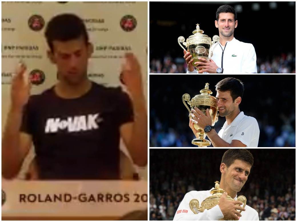  NOVAK ZAMALO PROPUSTIO VIMBLDON! Isplivao snimak Đokovićevog bijesa - Bio je na dnu, a od tada je neporažen! (VIDEO) 