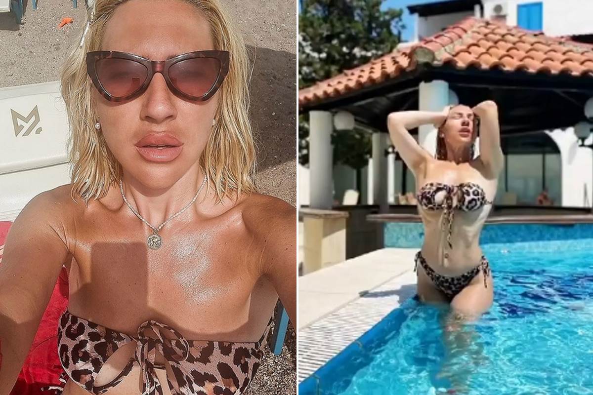  JOVANA OBUKLA KUPAĆI NAOPAČKE, PA SIJEVNULA NA PLAŽI! "CRNA GORA GORI" 