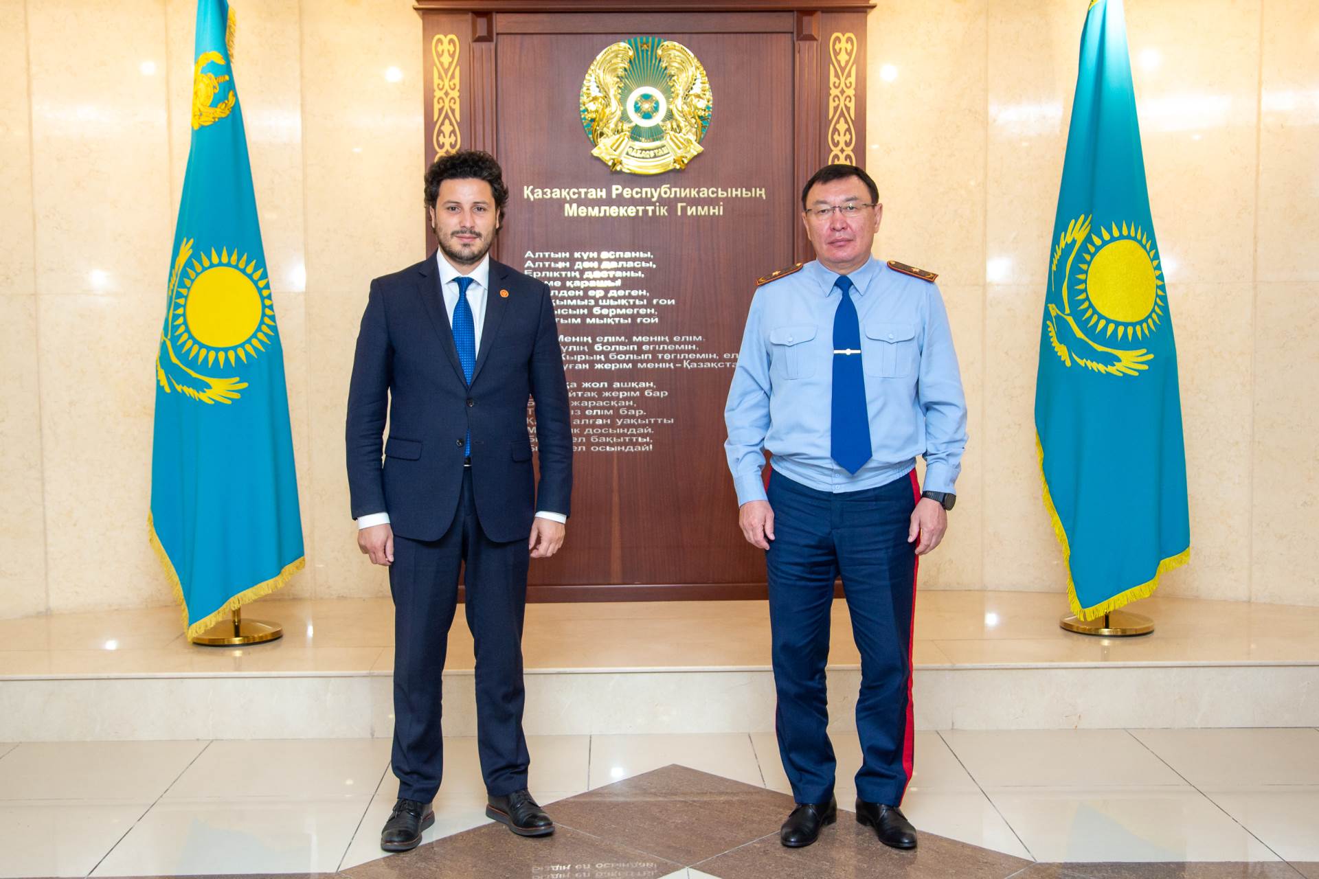  abazović se sastao sa ministrom unutrašnjih poslova Kazahstana Kožajevim 