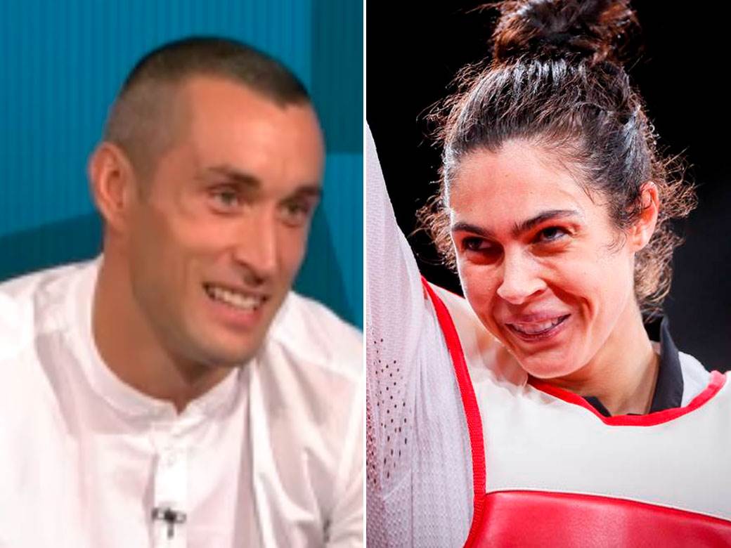  milica mandic trening sa vjerenikom tekvando 