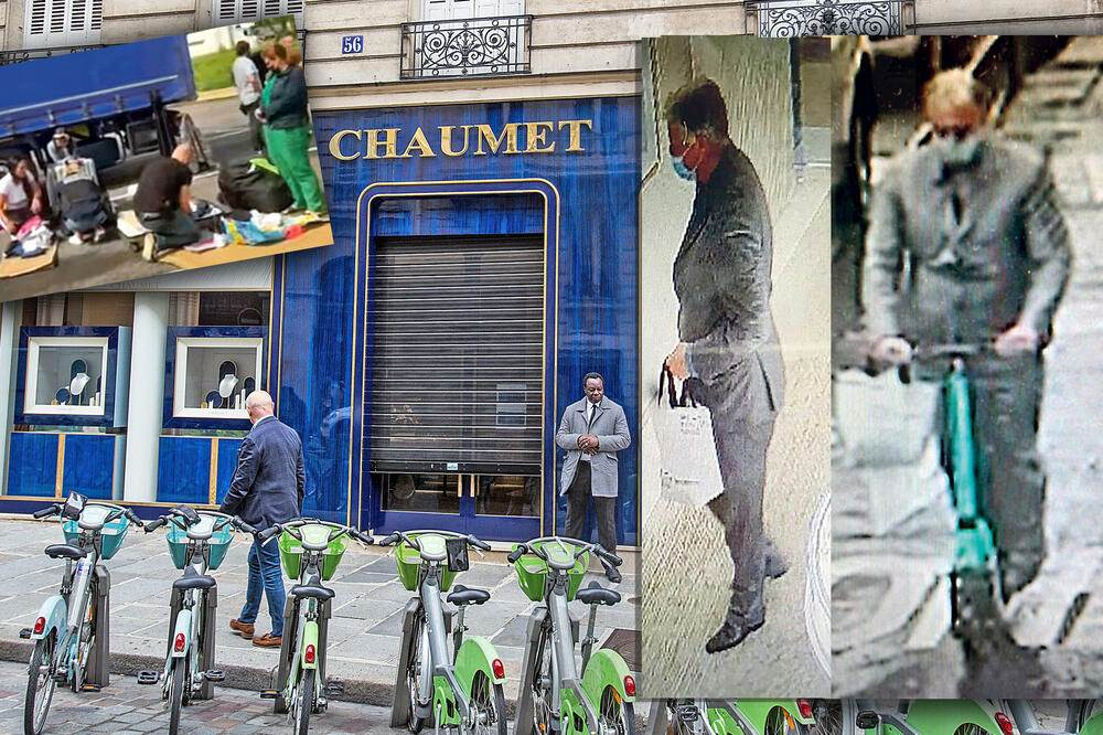  crnogorci opljackali juvelniricu pobjegli na trotinetima 