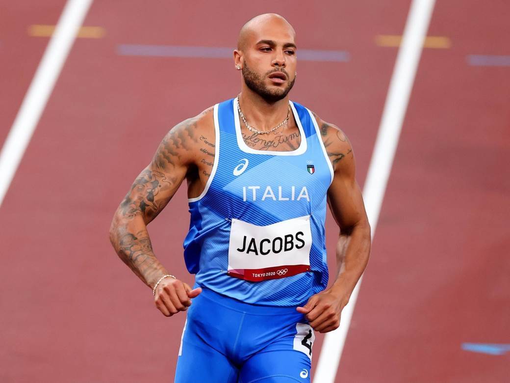  Marsel Džejkobs zlatna medalja 100 m trka 