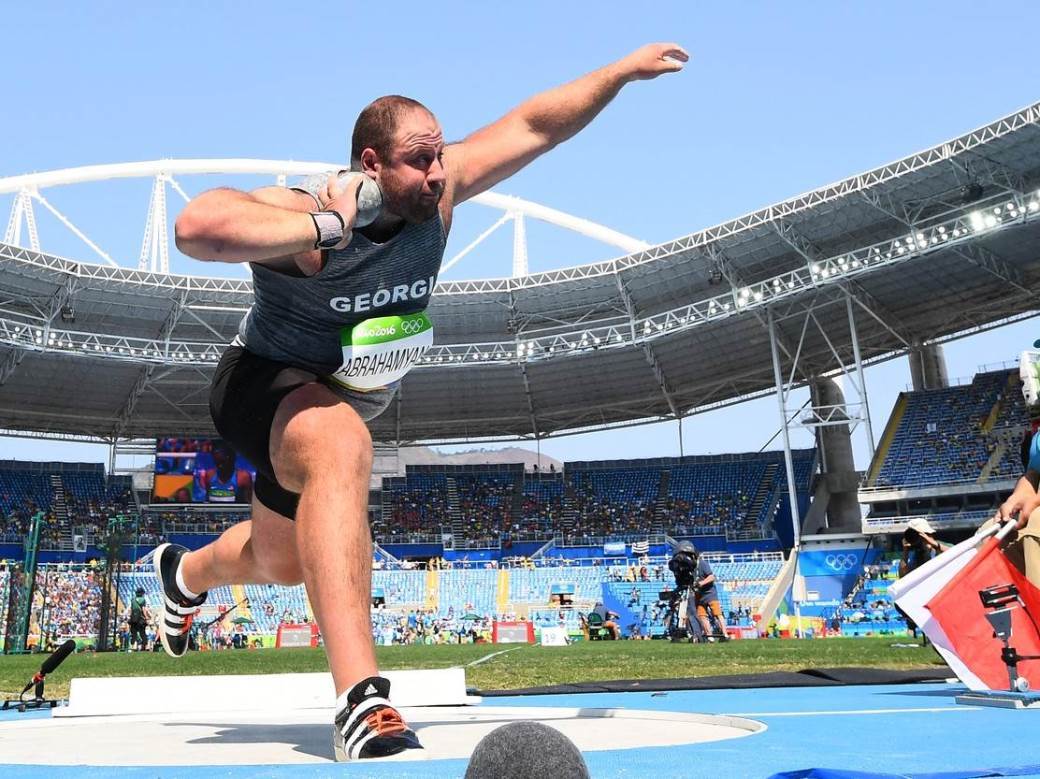  DOPINGOVAN BACAC KUGLE IZ GRUZIJE 