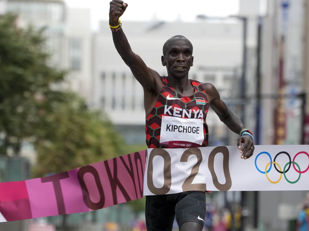  eliud kipcoge zlatna medalja Tokio ollimpijada 