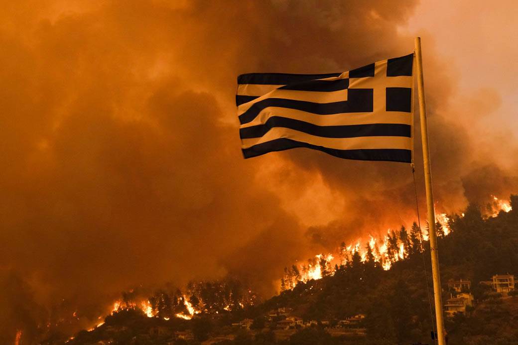  požar u grčkoj 