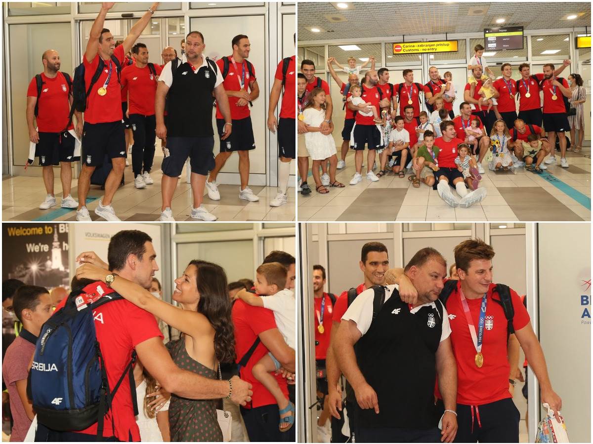  srbija docek vaterpolista 
