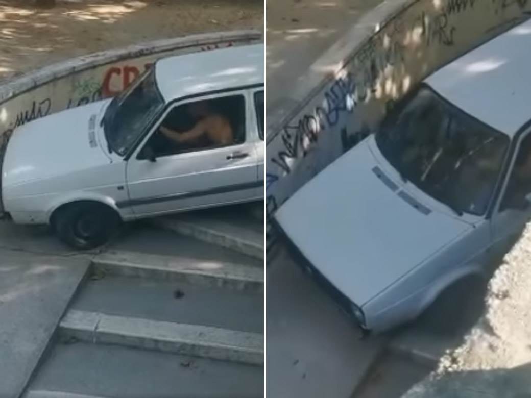  golfom niz stepenice 