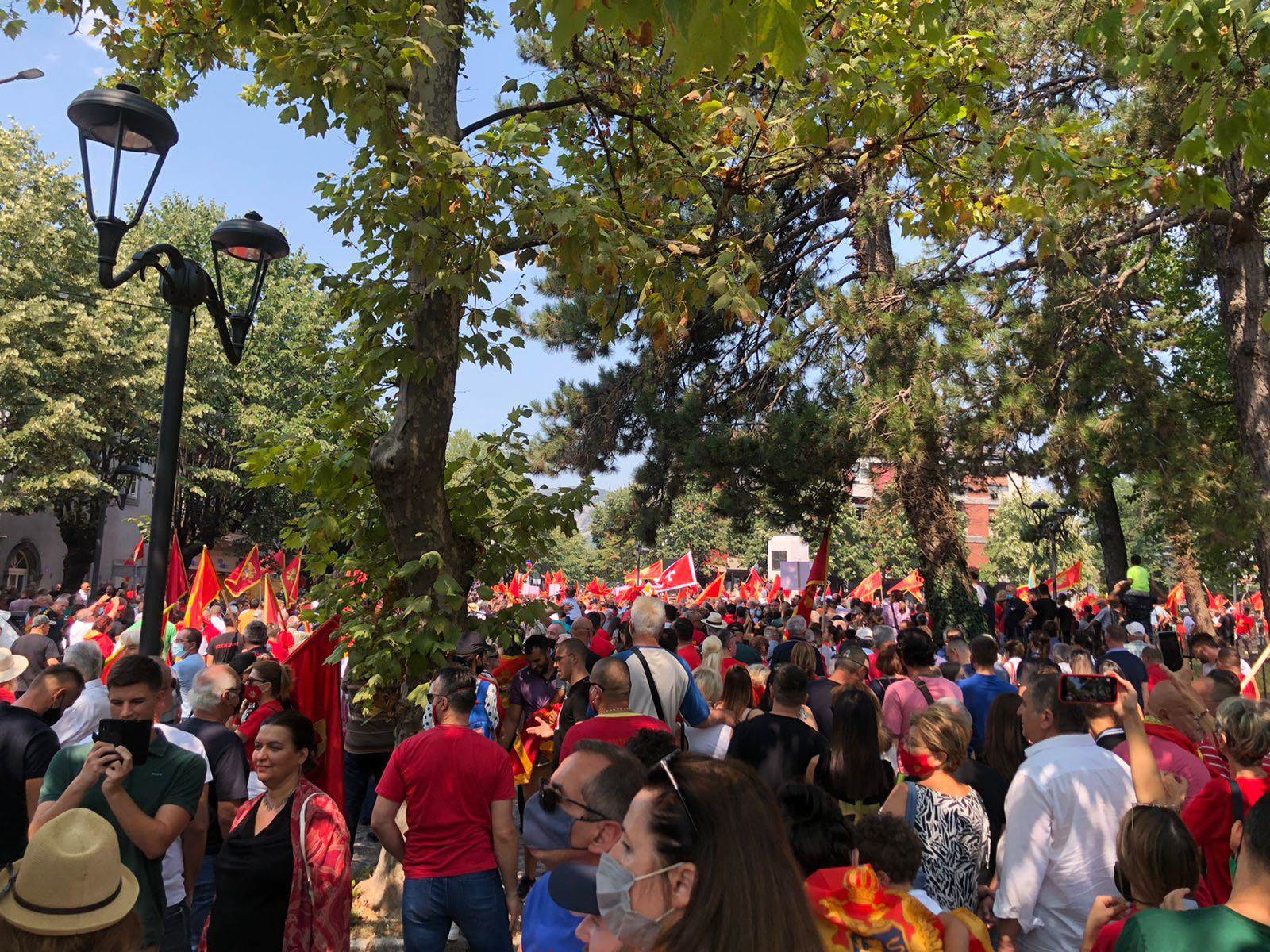  na cetinju vrijedjali dritana abazovica uhapšeni 