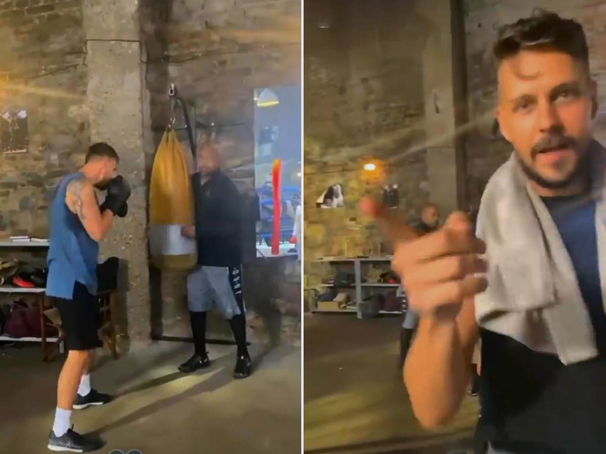  milos bikovic u borbi sa bivsim svjetskim prvakom u boksu 