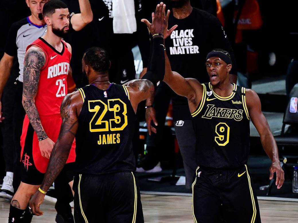  razon rondo lebron dzejms nba kosarka 