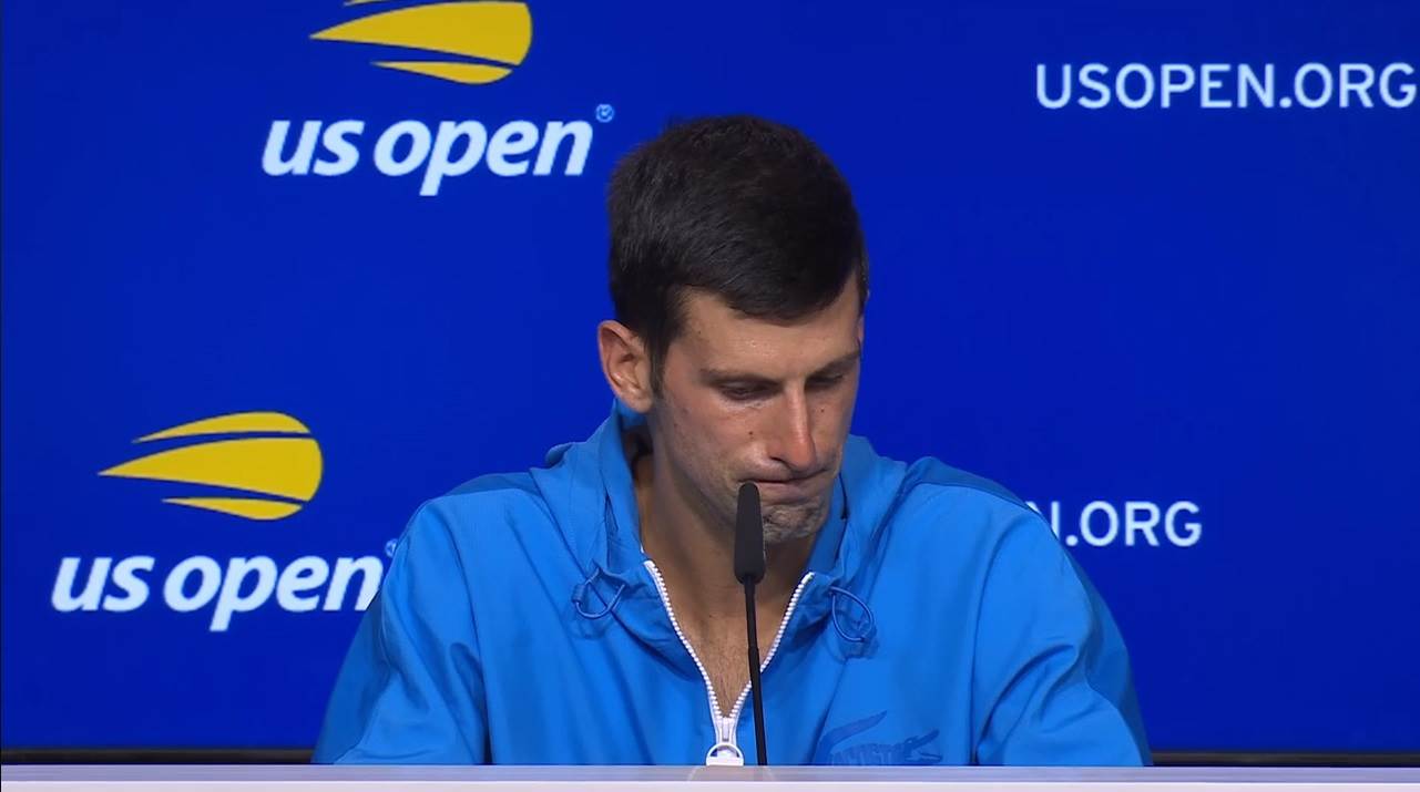  novaku djokovicu zvizdala publika us open 