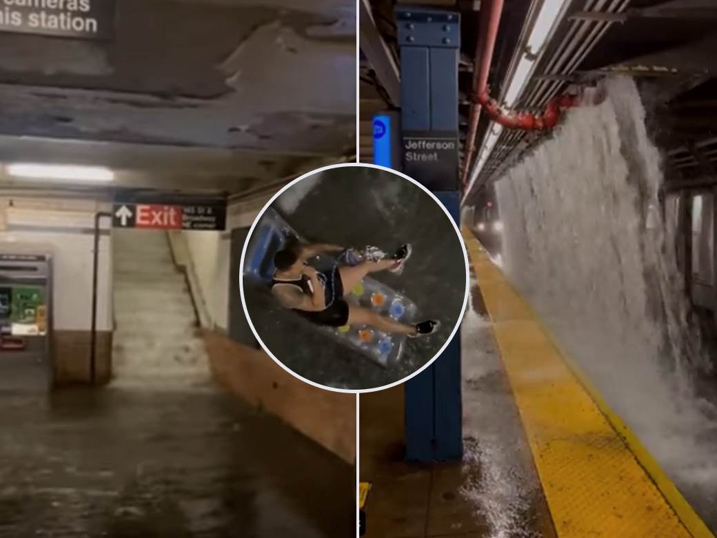  nevjerovatni prizori poplava u njujorku 