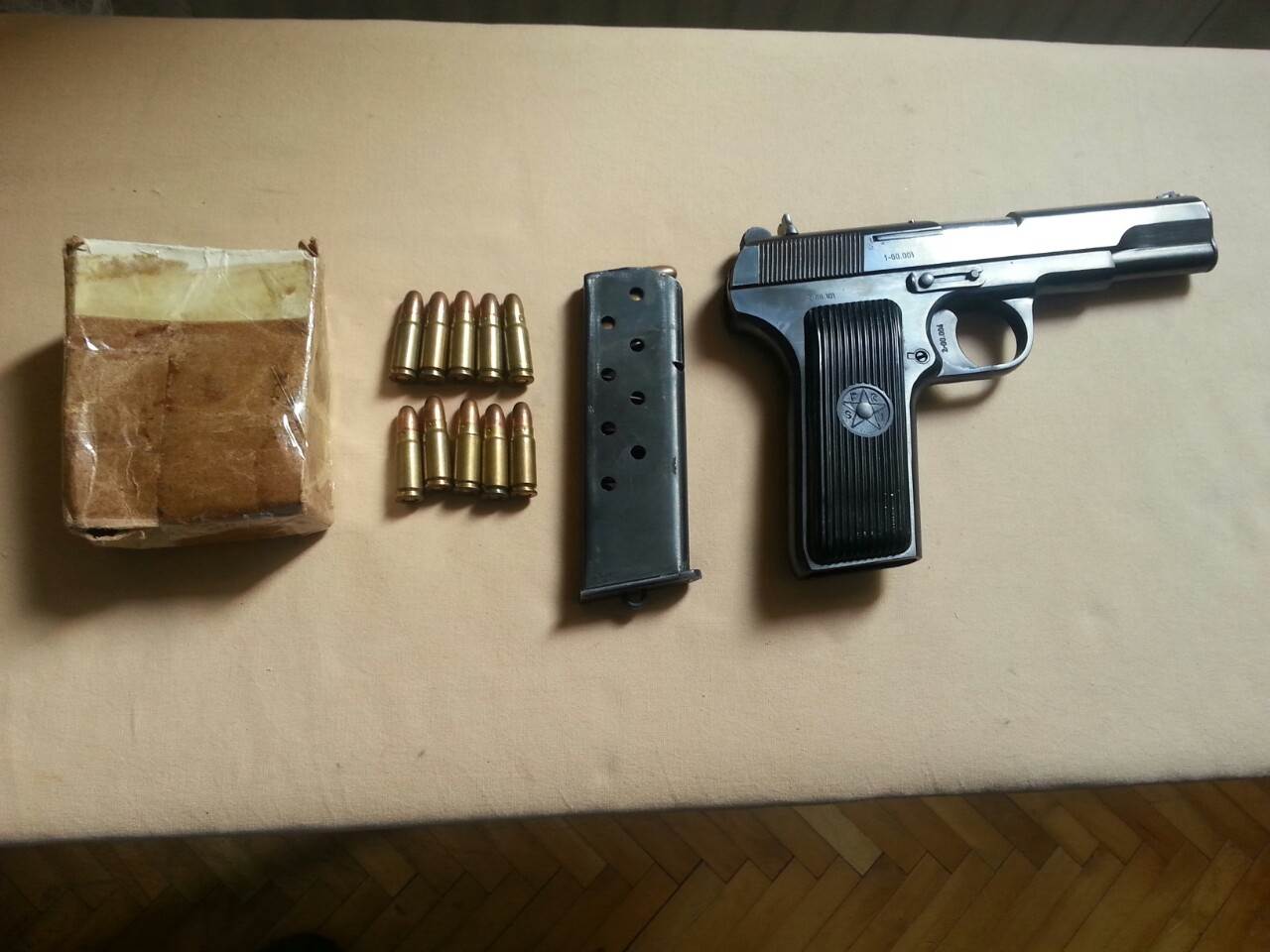  pronadjen pistolj i municija kod podgoricanina 