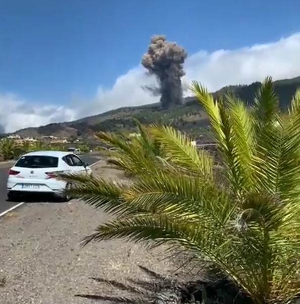  erupcija vulkana spanija 