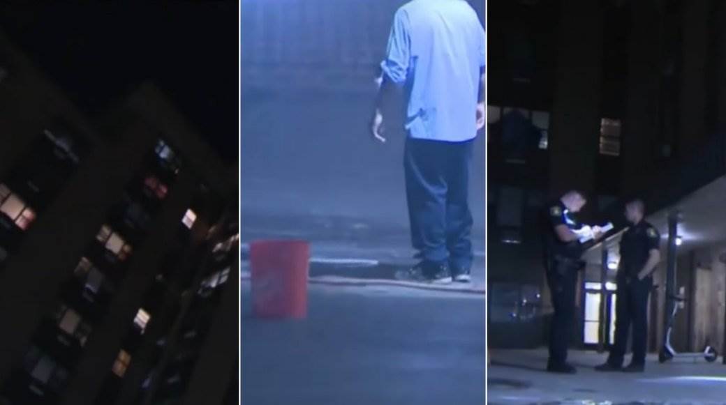  covjek pao na prolaznika u njujorku 