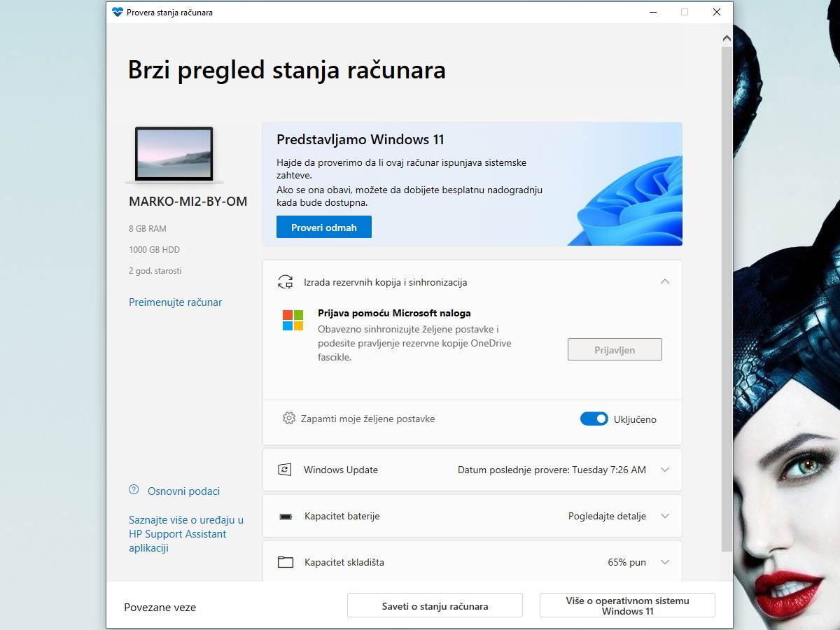  Provjerite da li novi windows radi na vasem racunaru 