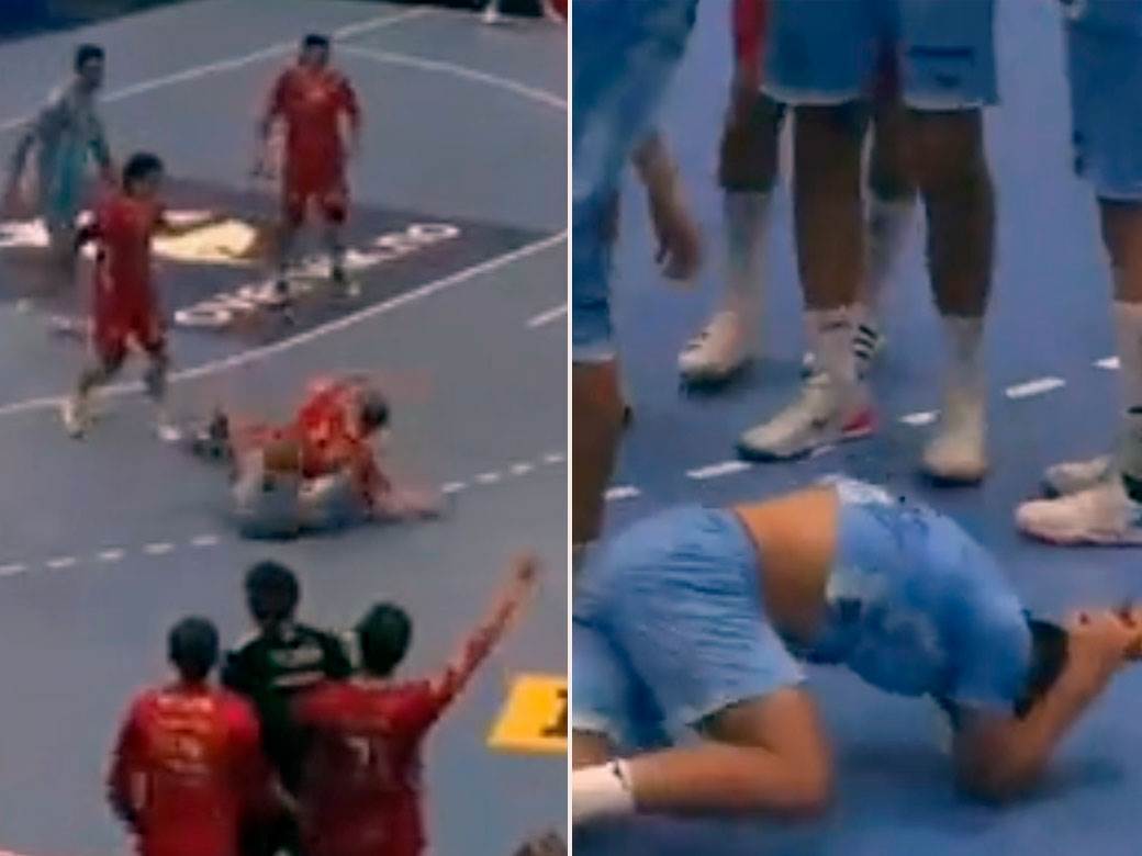  norveska rukomet grubosti na terenu 