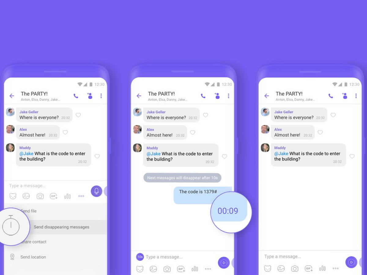  viber poruke koje nestaju 