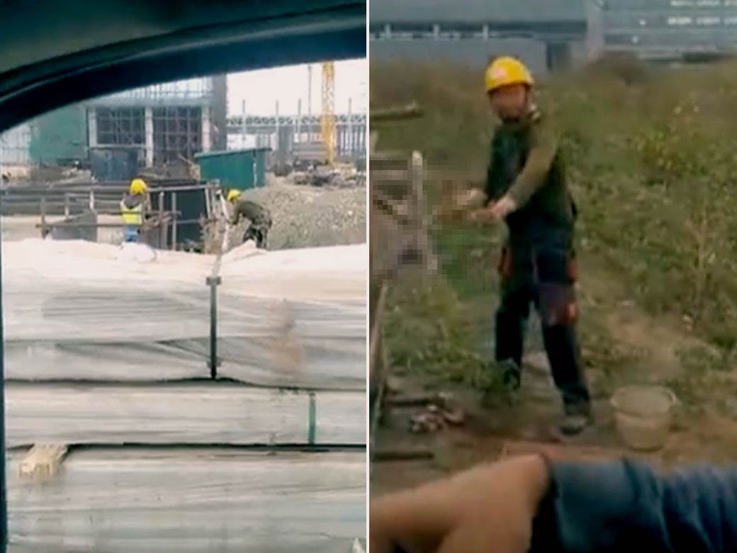  KINESKA KOMPANIJA O SNIMKU KOJI JE ZGROZIO REGION: Evo šta su njihovi radnici DRALI na gradilištu! (VIDEO) 