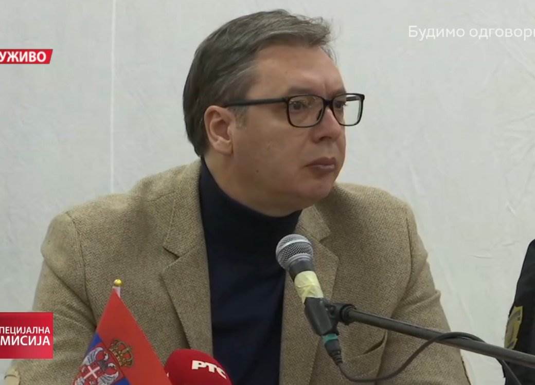   Aleksandar Vučić nemiri na kosvu 