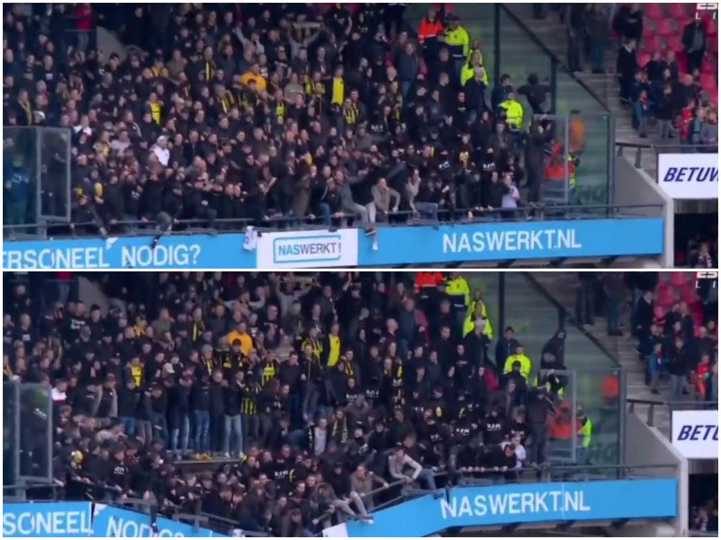  srusila se tribina vitese holandija 