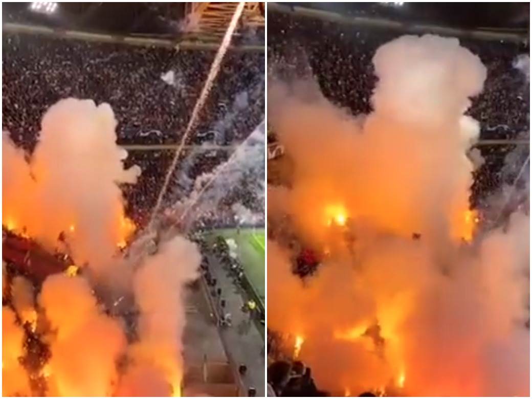  spektakl na stadionu liga sampiona vatra 
