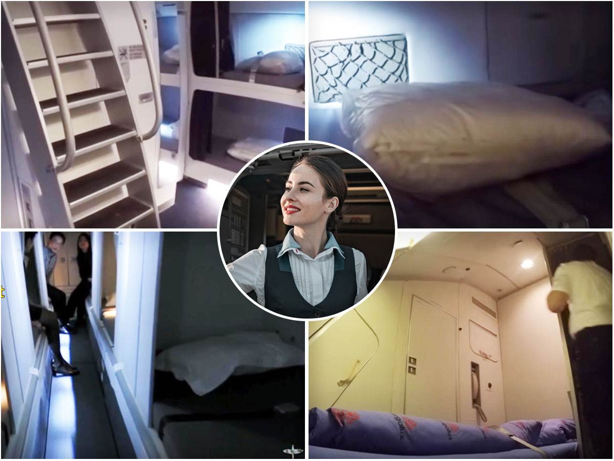 gdje spavaju stjuardese u avionu 